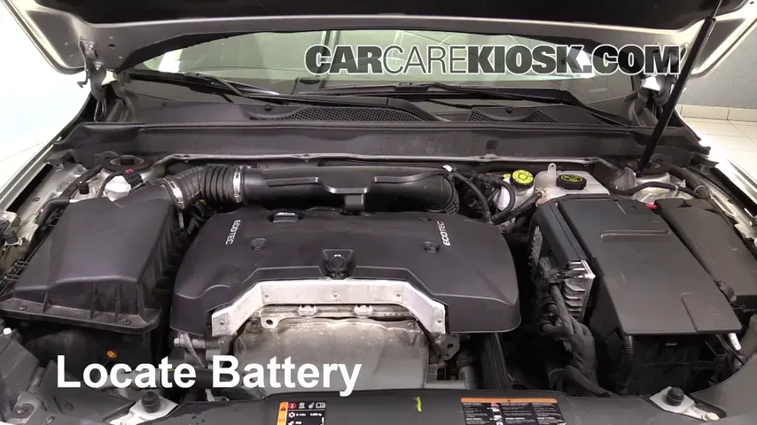 2016 Chevrolet Malibu Limited LT 2.5L 4 Cyl. Battery Replace